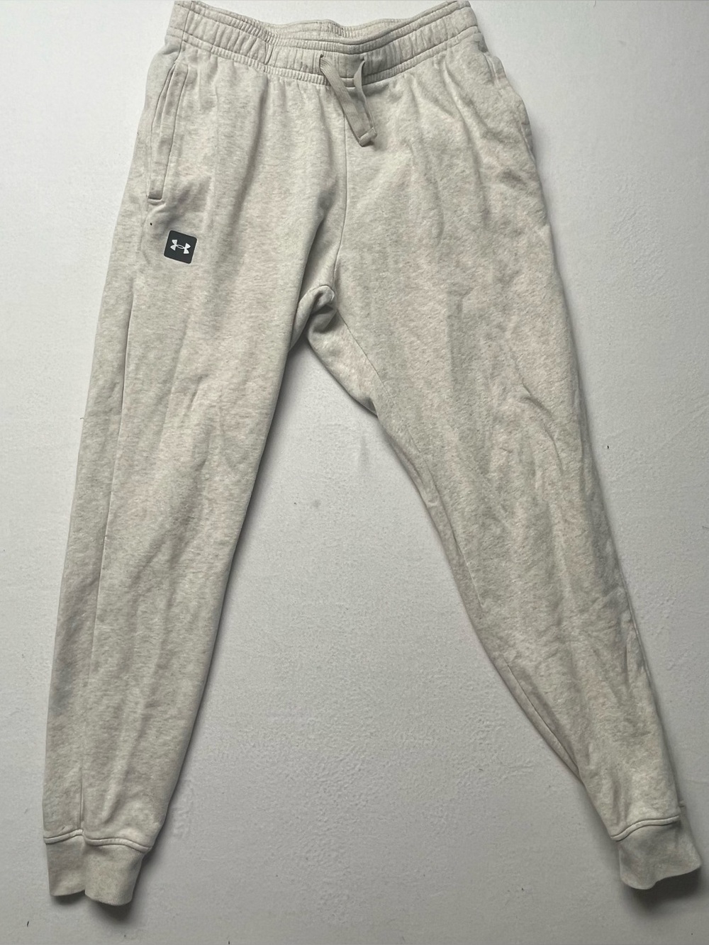 Under Armour Sweatpants Unisex MediumGray Athletic Joggers Stretch Gym Cold Gear